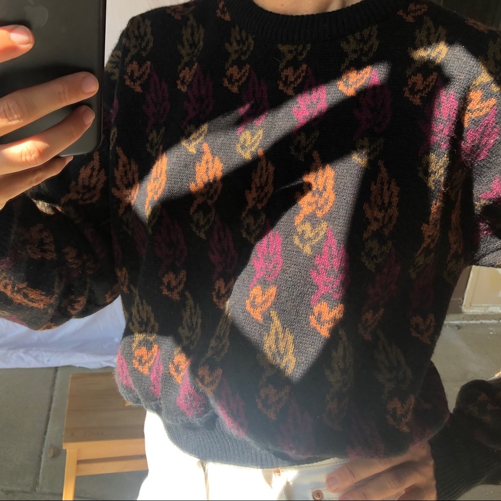 Perfect Fall Vintage Wool Blend Sweater - medium - Picture 7 of 9